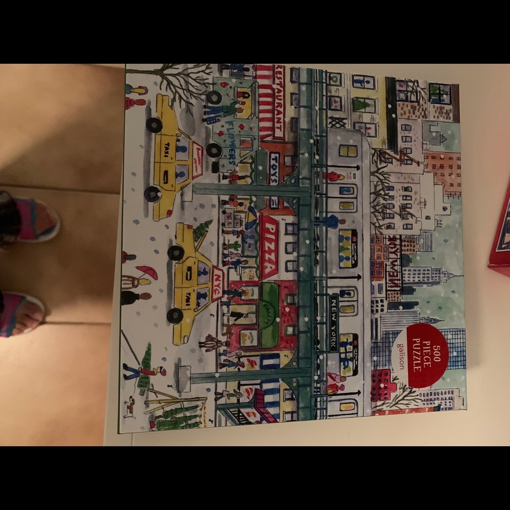 Galison puzzle